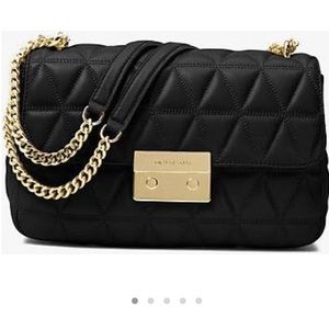 Michael Kors LG Sloan Quilted Chain Shoulder Bag